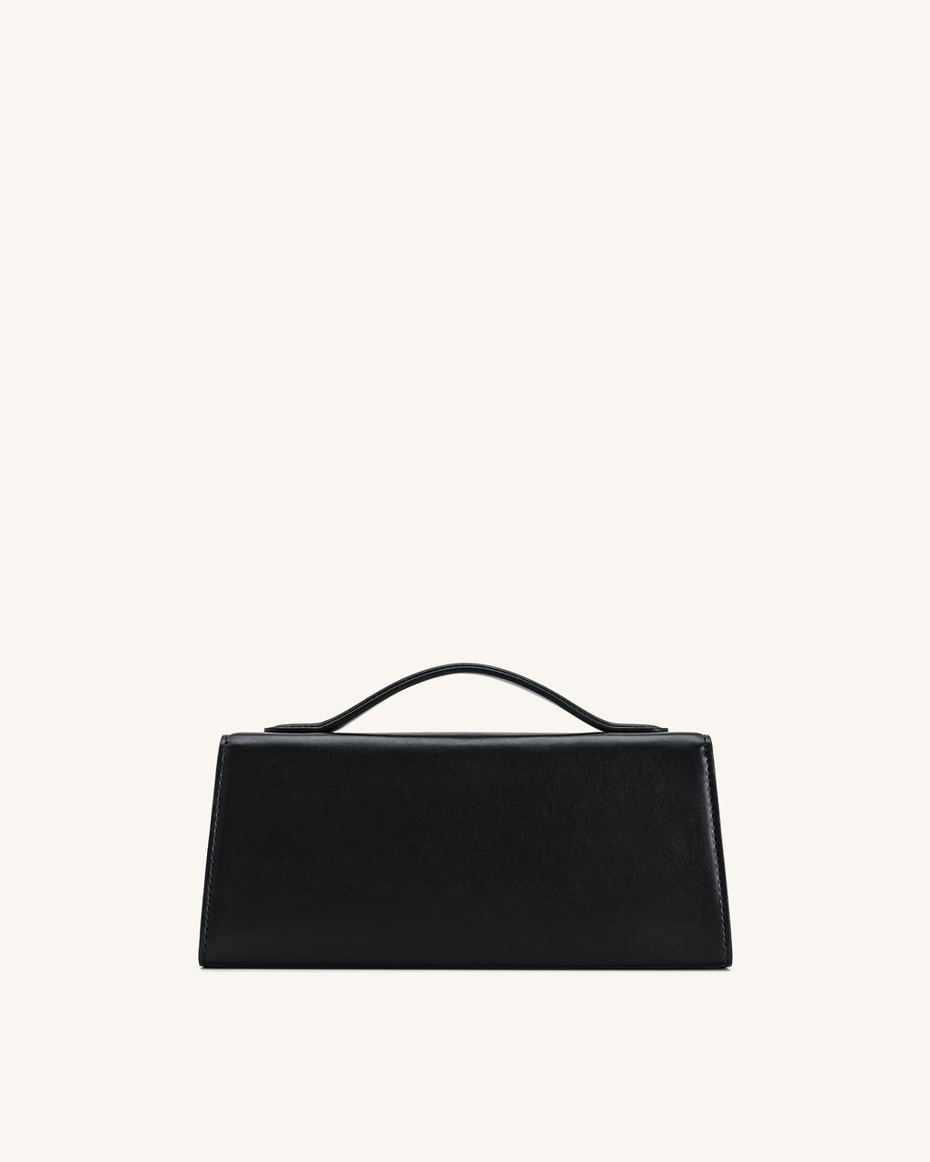 Lena Metal Rope Knot Top Handle Bag - Black