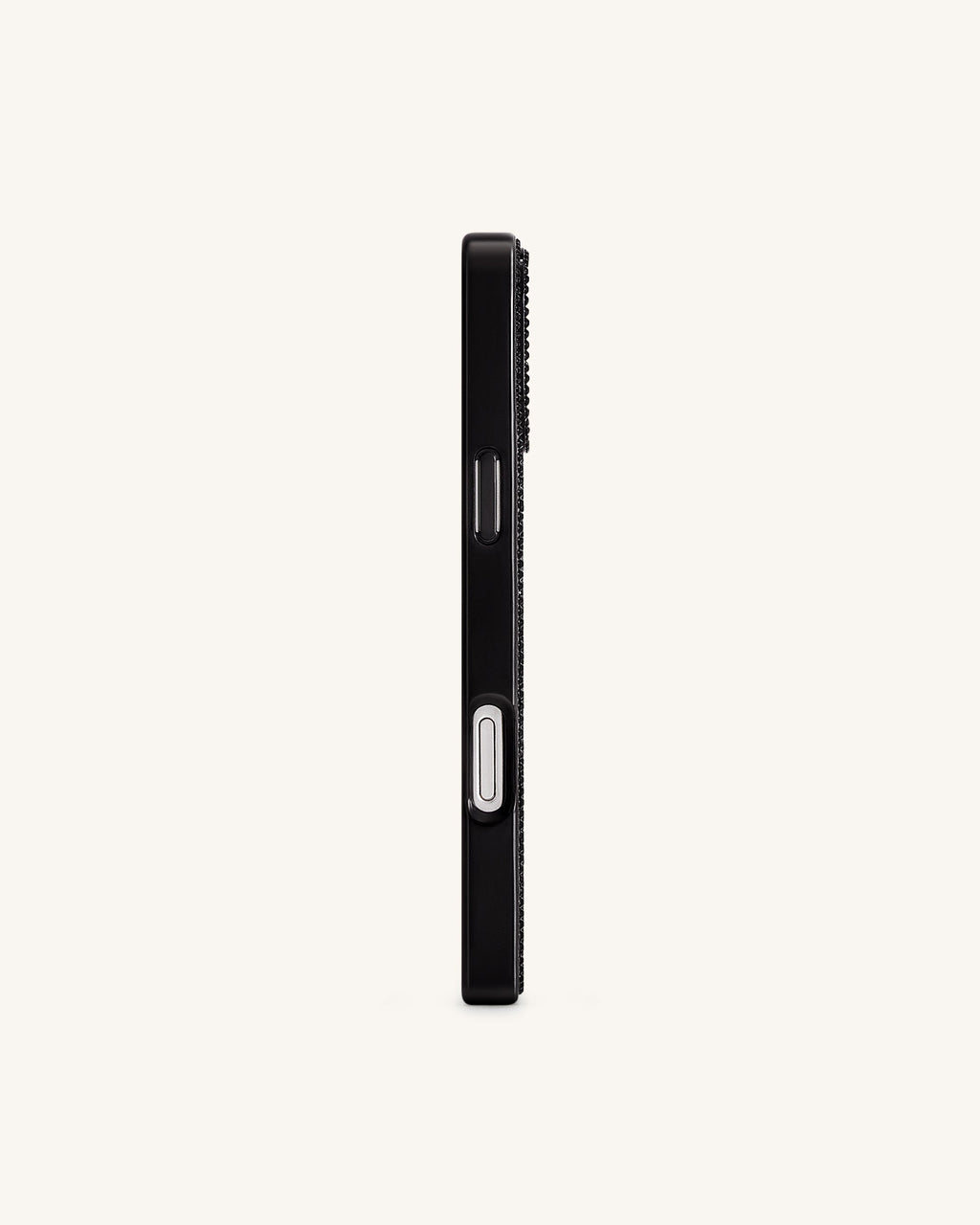 Olive Martini Artificial Crystal Phone Case - Black