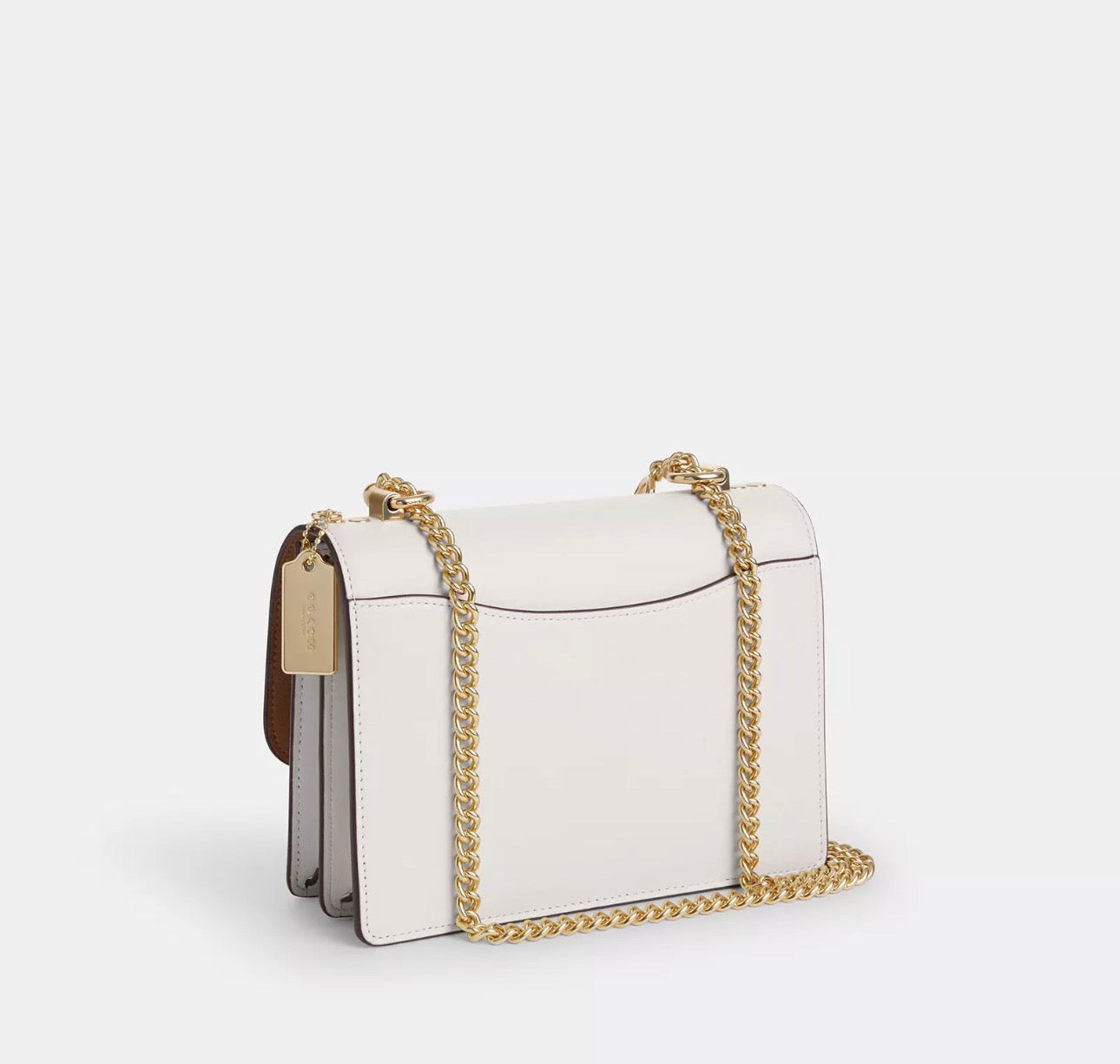NWT Coach Klare Crossbody Bag In Signature Canvas & Smooth Leather