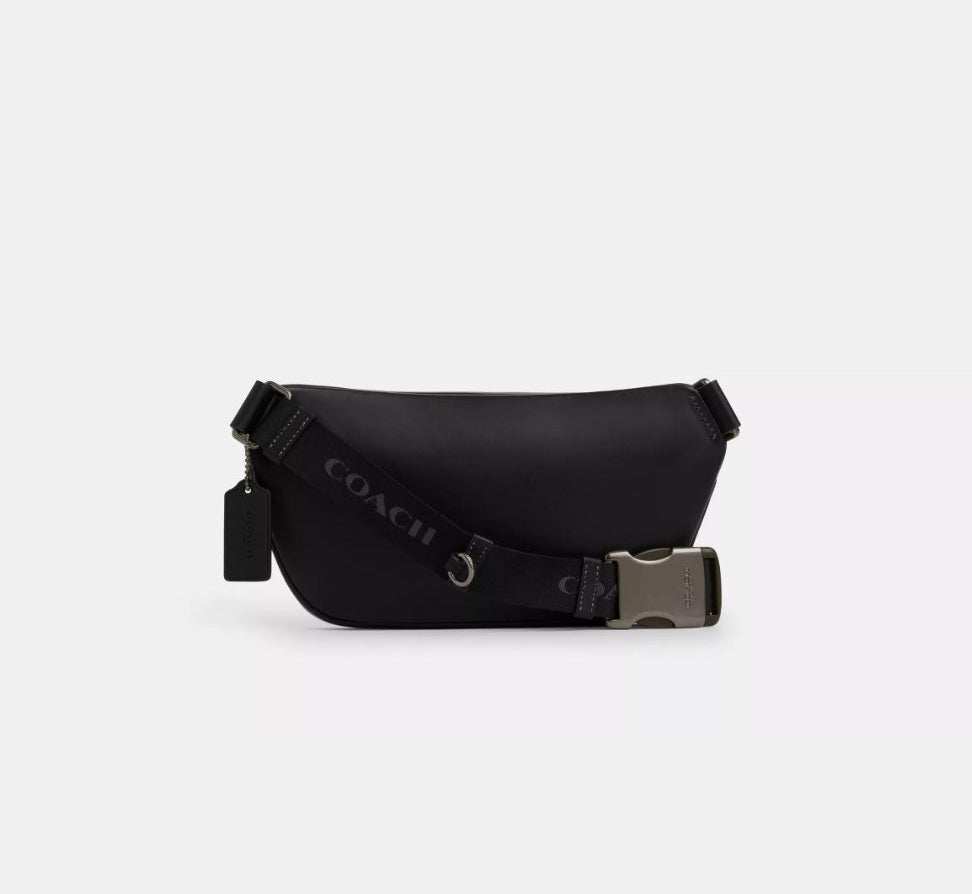 NWT Coach Unisex Elias Belt Bag In Signature Canvas In Camo Print
