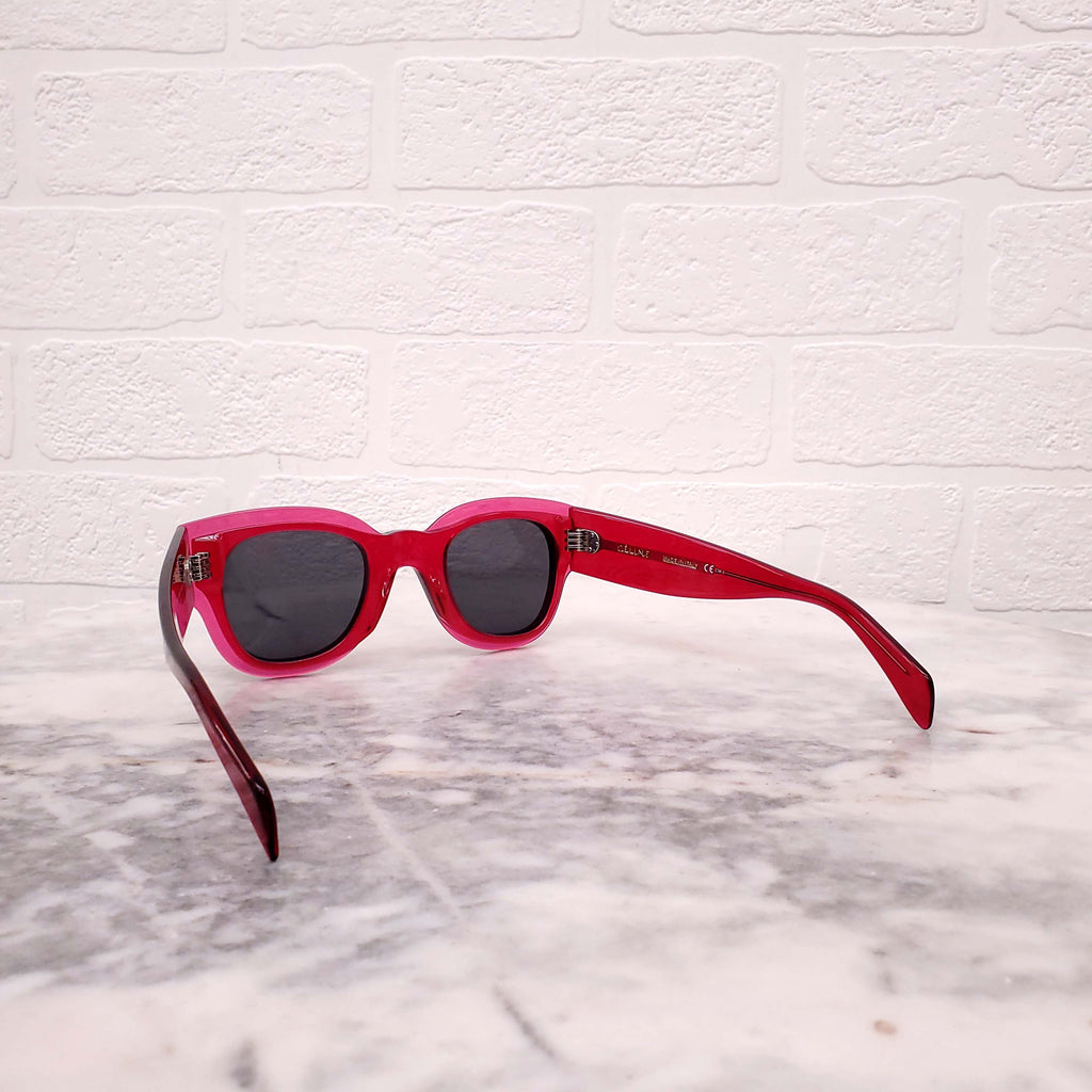 CELINE PINK LIGHTWEIGHT FRAME SUNGLASSES