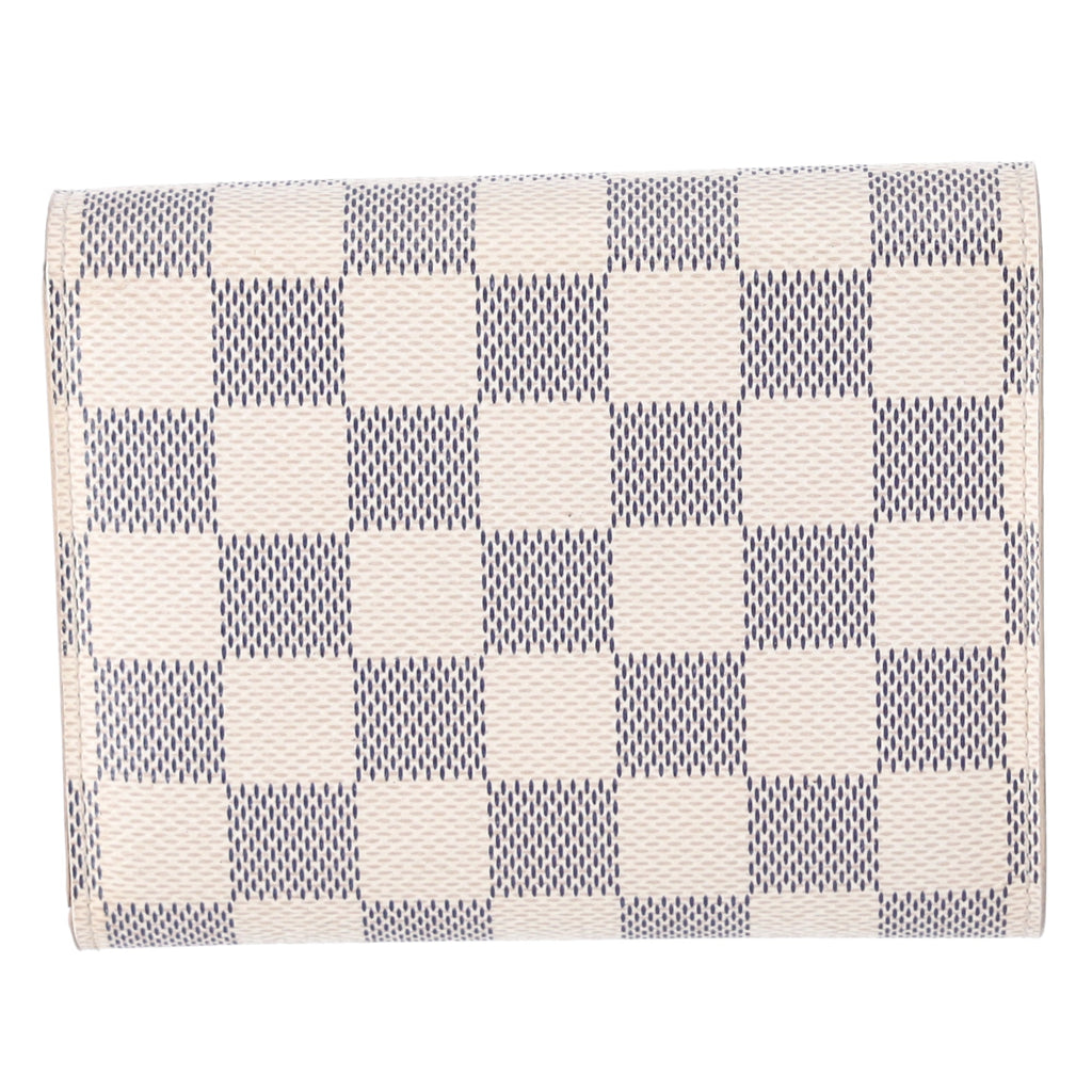 Louis Vuitton Koala Trifold Wallet N60013 Damier Azur Canvas