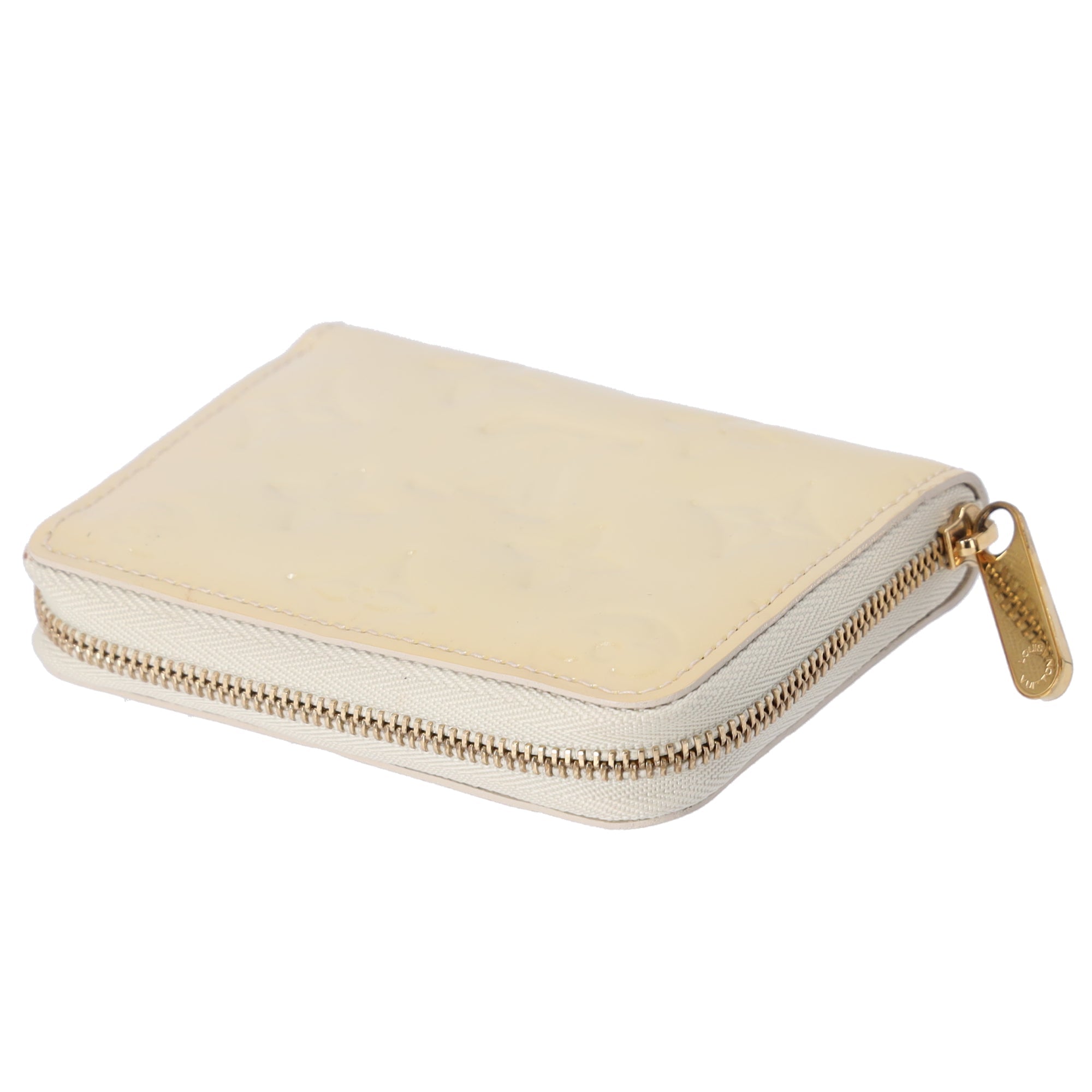 Louis Vuitton Zippy Coin Card Wallet Monogram Vernis M91461 Corail