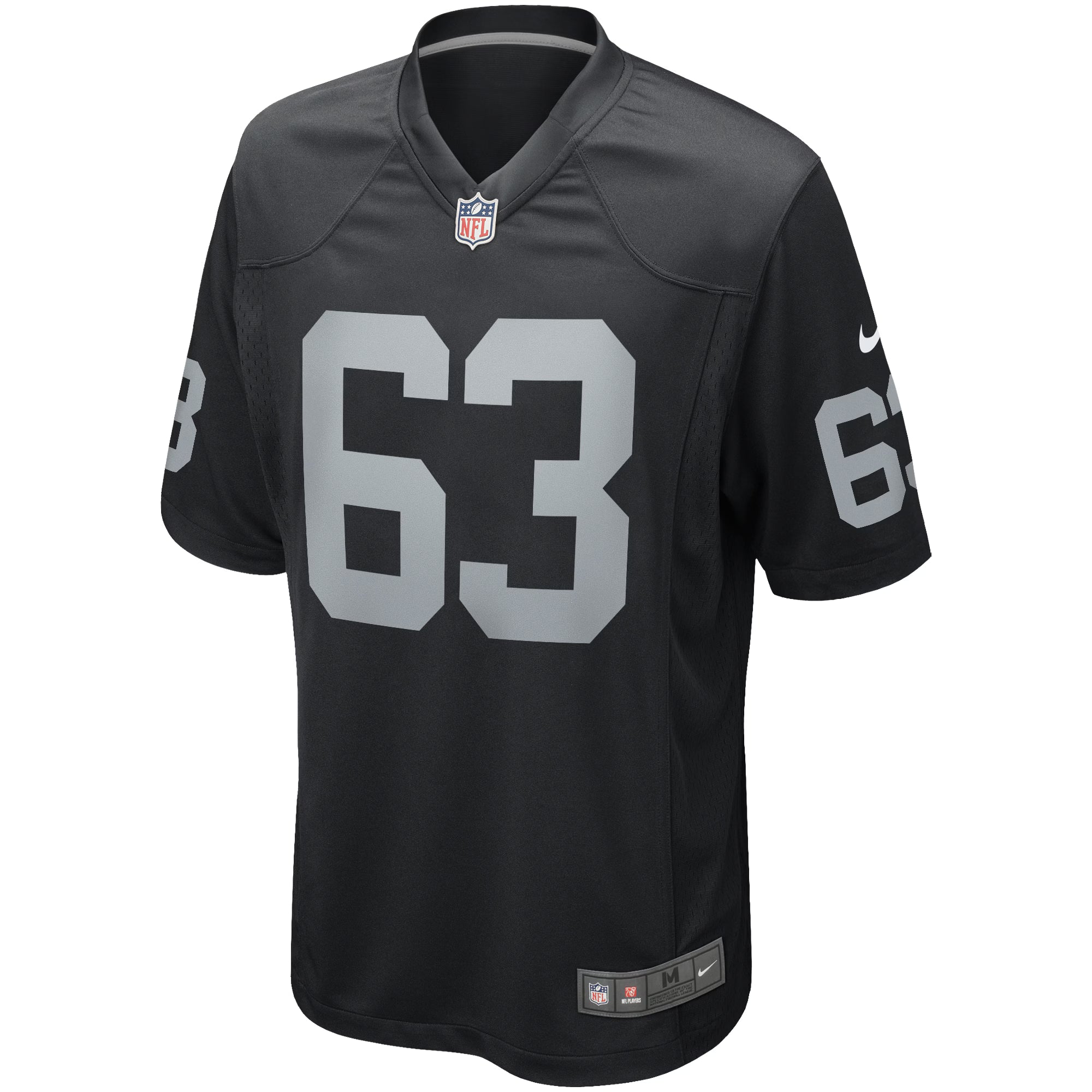 Las Vegas Raiders Gene Upshaw Black Game Retired Player Jersey