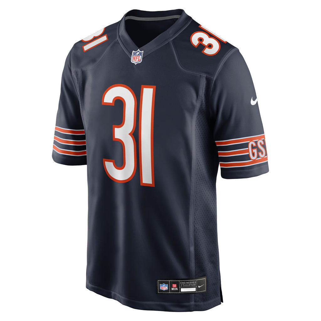 Chicago Bears Kevin Byard Navy Team Game Jersey