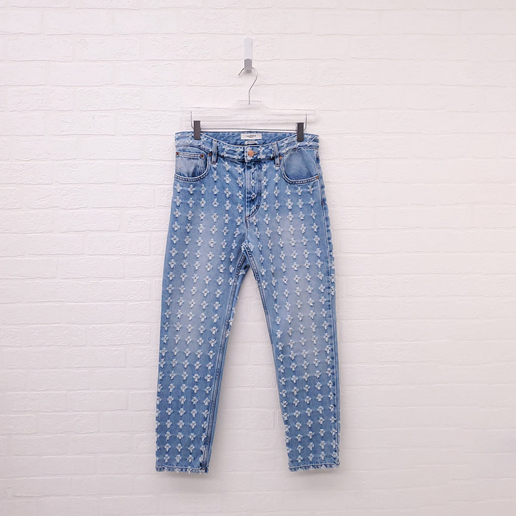 ISABEL MARANT ÉTOILE CUT OUT JEANS - SIZE 36