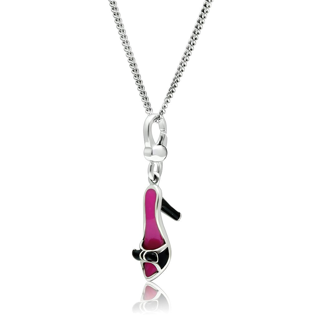 Silver 925 Sterling Silver Chain Pendant with No Stone